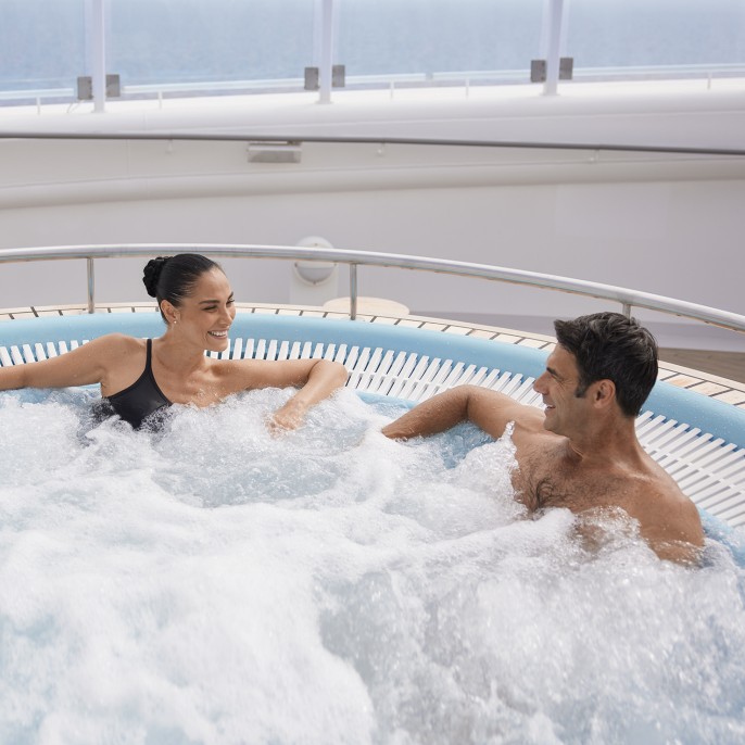 Costa Cruise Hot Tub